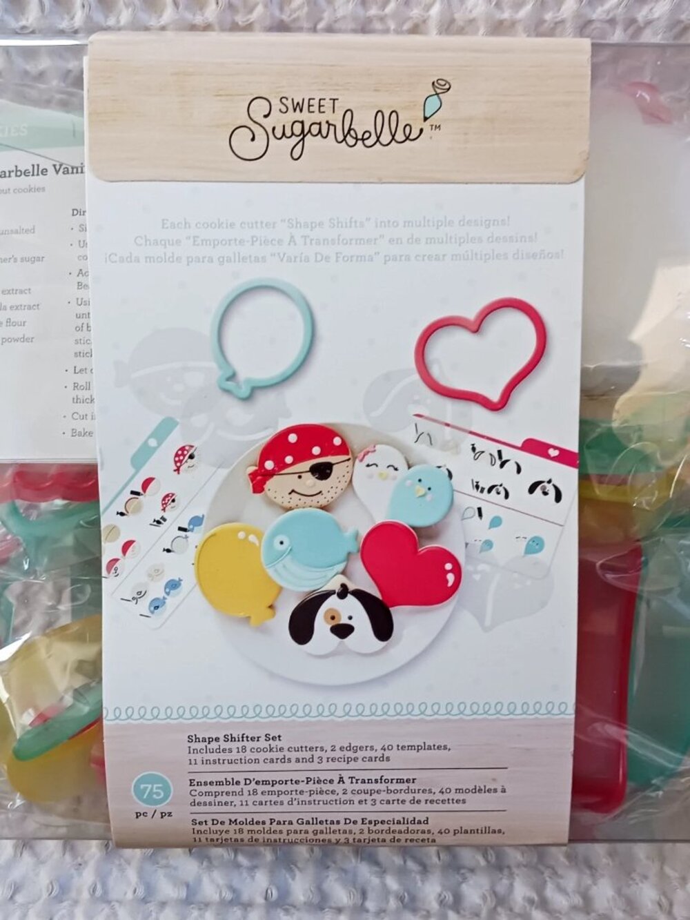 SWEET SUGARBELLE Cookie Cutter Set SHAPE SHIFTER 18 Cookie Cutters Templates